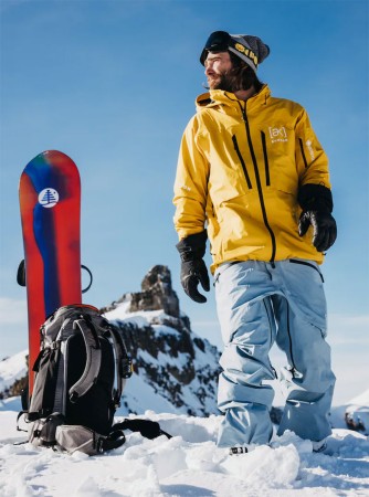 AK GORE TEX HOVER STRETCH Jacke 2025 goldenrod 