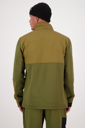 DECADE MERINO FLEECE Pullover 2024 forest floor 