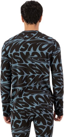 CASCADE MERINO Longsleeve 2026 signal lost goblin blue 