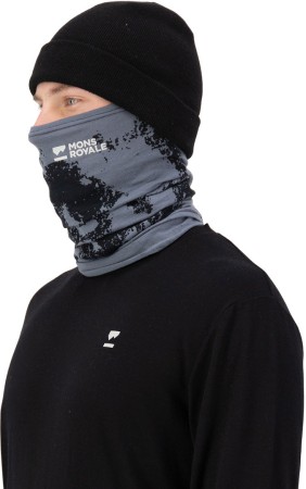 DAILY DOSE MERINO FLEX Neckwarmer 2026 mint pixel grey 