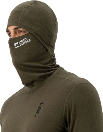 SANTA ROSA MERINO FLEX Facemask 2026 dark olive 