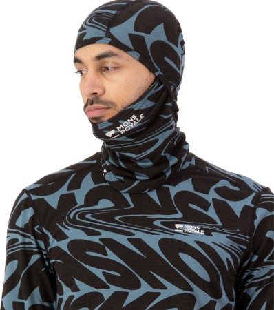 SANTA ROSA MERINO FLEX Facemask 2026 signal lost goblin blue 