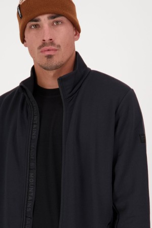 ARCADIA MERINO FLEECE ZIP Jacke 2024 black 