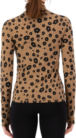 CASCADE MERINO MOCK NECK WOMEN Longsleeve 2026 aoraki lily toffee 