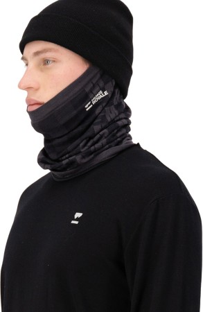 ASCENDER MERINO Neckwarmer 2026 forged iron/black 