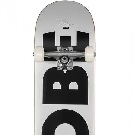G0 FUBAR Skateboard 2022 white/black 