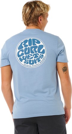 WETTIE PASSAGE ICON T-Shirt 2026 faded denim 
