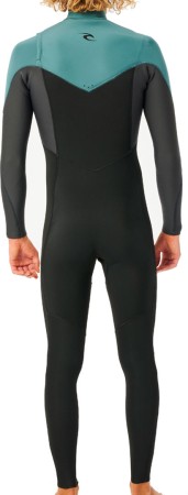 DAWN PATROL PERFORMANCE 5/3 CHEST ZIP Full Suit 2023 muted green 