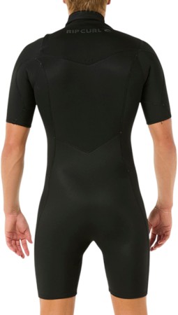 DAWN PATROL 2/2 CHEST ZIP Shorty 2025 black 