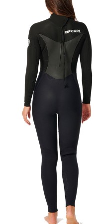 WOMENS OMEGA 4/3 CHEST ZIP Full Suit 2024 black 