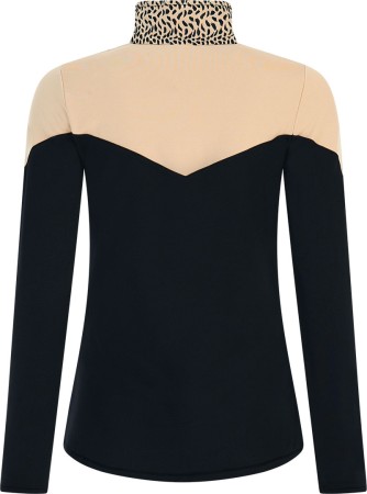 PRTJELISA 1/4 ZIP Fleece 2026 true black 