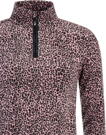 PRTREFUZZY 1/4 ZIP Fleece 2026 vintage pink 