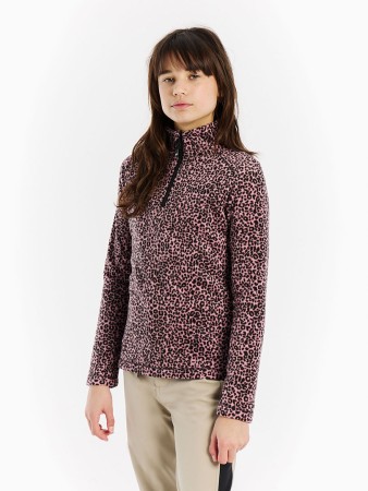 PRTREMISSY JR 1/4 ZIP Fleece 2026 vintage pink 