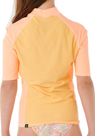 GIRL CLASSIC SURF SS Lycra 2024 orange 