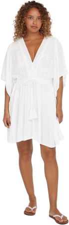 ESSENTIALS COVER UP Kleid 2025 snow white 
