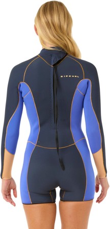 WOMENS DAWN PATROL 2/2 LS Shorty 2025 slate 