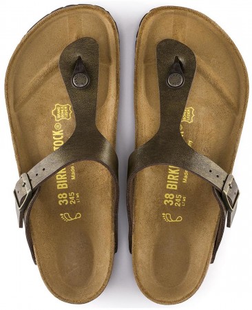 GIZEH Sandal 2018 gold brown 