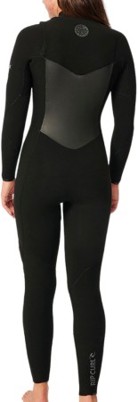 WOMENS FLASHBOMB 5/3 CHEST ZIP Full Suit 2025 black 