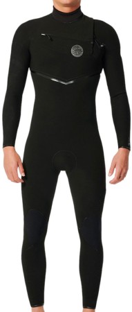 E BOMB 4/3 CHEST ZIP Full Suit 2025 black 