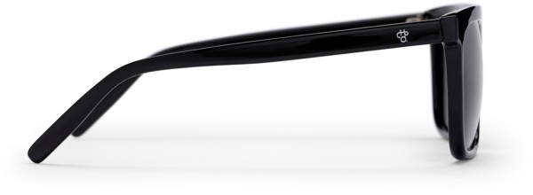 BRUCE Sonnenbrille shiny black/black polarized 