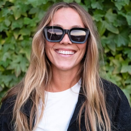 ANNA Sonnenbrille matte black/black 