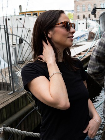 COTE DES BASQUES X Sonnenbrille leopard/black 