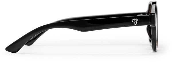COCAS Sonnenbrille shiny black/light orange 