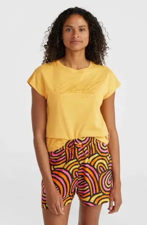 AMIRI BEACH Short 2024 orange rainbow stripe 