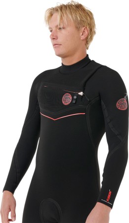 FLASHBOMB FUSION 4/3 CHEST ZIP Full Suit 2026 black 