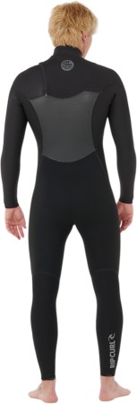 FLASHBOMB 4/3 CHEST ZIP Full Suit 2026 black 