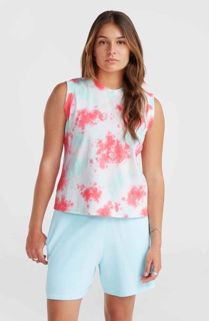 WOW Tanktop 2024 pink ice cube tie dye 