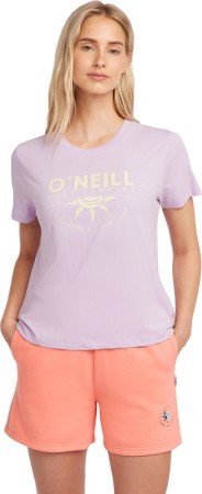 FRONT PRINT T-Shirt 2026 pale lavender S