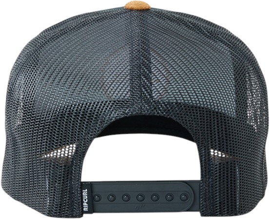 ROUTINE CURVE TRUCKER Cap 2025 black/tan 