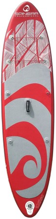 PROFESSIONAL 10,6 SUP 2024 red inkl. FIBERGLAS PERFORMANCE Paddel 