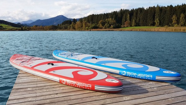 PROFESSIONAL 12,0 SUP 2024 blue incl. FIBERGLASS PERFORMANCE Paddle 