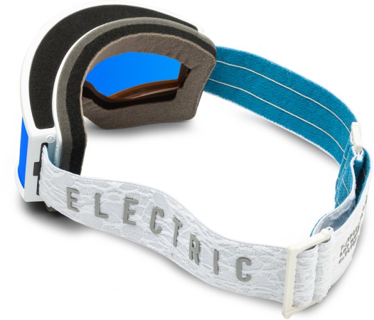 KLEVELAND.S Goggle 2024 matte white nuron/blue chrome 