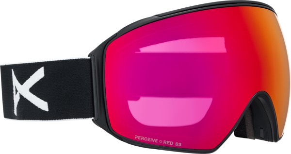 M4 CYLINDRICAL Goggle 2026 black/perceive sun red 
