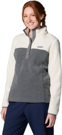 BENTON SPRINGS Fleece 2025 city grey heather/chalk 