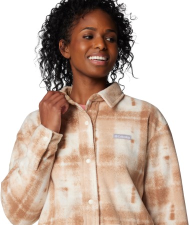 BENTON SPRINGS Fleece Hemd 2026 camel brown omblur 