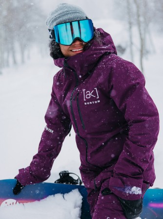 WOMEN AK GORE TEX UPSHIFT Jacke 2025 purple root 