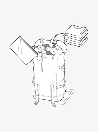 TINDER 2.0 Backpack 2026 true black 