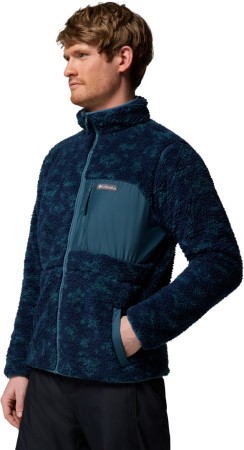 WINTER PASS REVERSIBLE Zip Fleece 2026 everblue/peaked tonal 