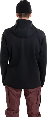 CROWN WEATHERPROOF Zip Hoodie 2025 true black 