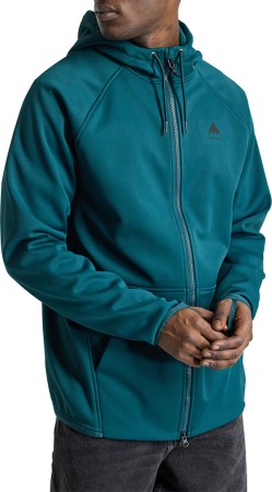 CROWN WATERPROOF Zip Hoodie 2025 deep emerald 