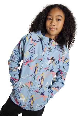 KIDS CROWN WATERPROOF Zip Hoodie 2025 scribble 