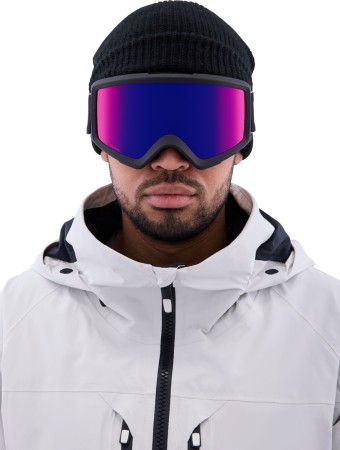 HELIX 2.0 Schneebrille 2026 black/perceive sunny red 