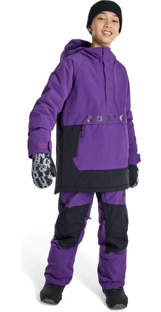 KIDS FROSTNER ANORAK Jacke 2025 imperial purple/true black 