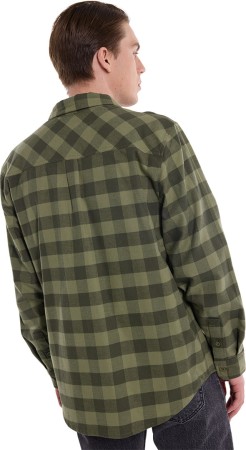 FAVORITE LS Flannel Shirt 2024 forest moss buffalo plaid 