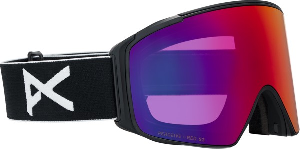 M4S CYLINDRICAL Schneebrille 2026 black/perceive sun red 