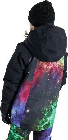 BOYS LODGEPOLE Jacke 2024 true black/painted planets 